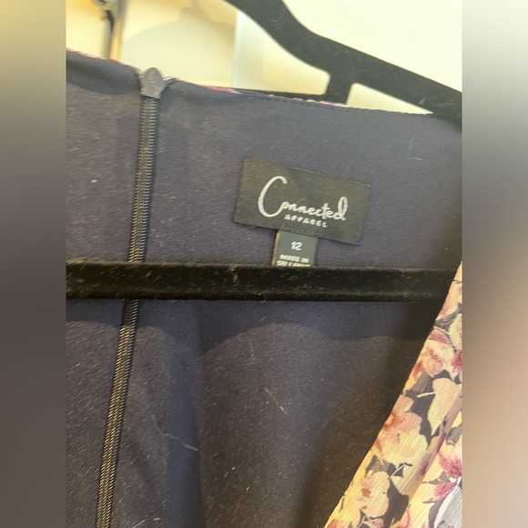 New without tag Connected Purple Floral dress - Picture 5 of 8